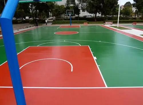 自贡球场地面翻新,裂缝修重要性